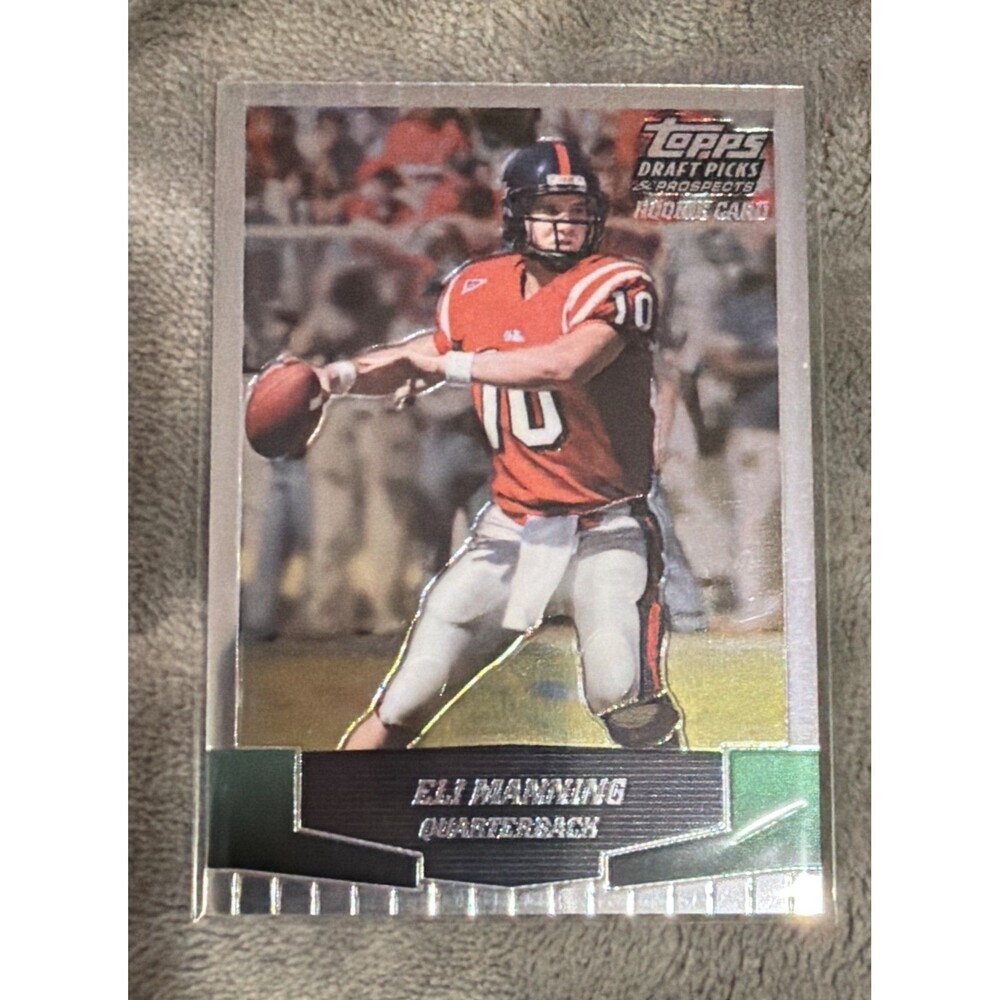 2004 Topps Draft Picks & Prospects - Eli Manning #150 Chrome (RC)